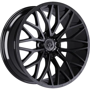 TIS Wheels – 566B – Black – 22″x12″ -44mm – All weather Wheels – 566B2228344